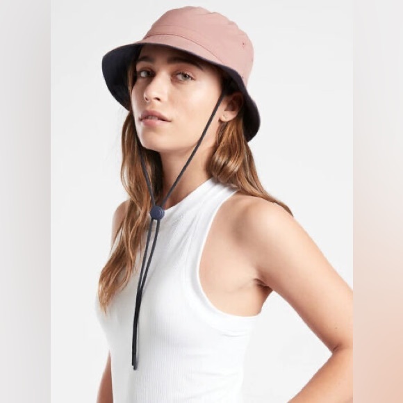 Athleta Accessories Nwt Athleta Breeze Reversible Bucket Hat Size